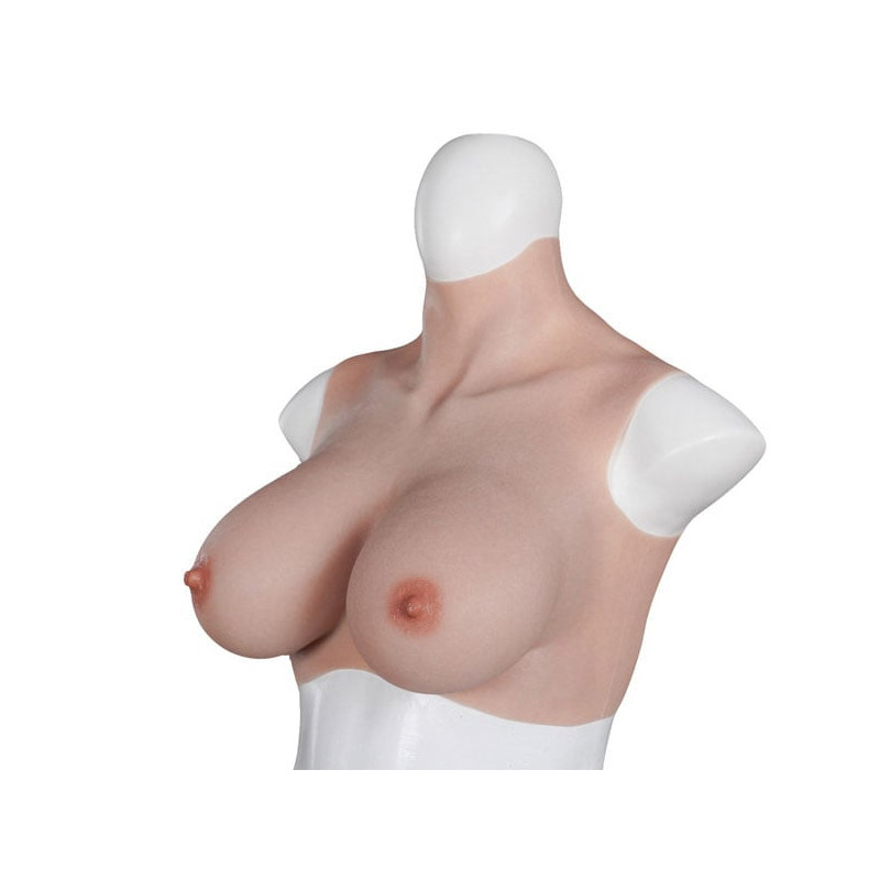 G-Cup Suit - Silicone breast combinations for cross-dressers