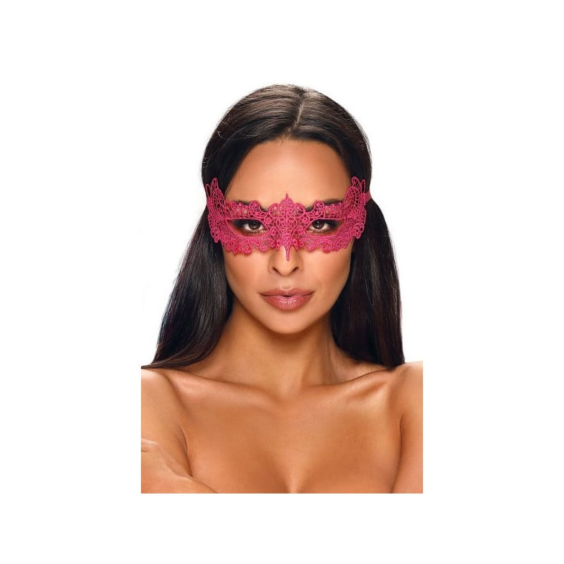Pink lace mask - Masks and wolves