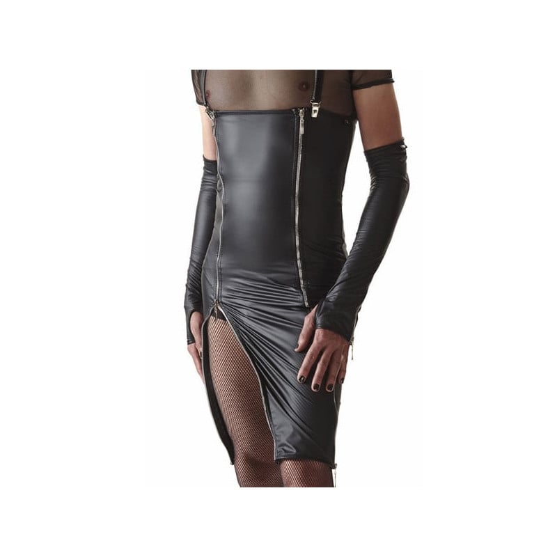 Robe longue à bretelles amovibles - Hauts pour travestis