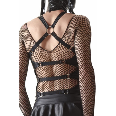 Débardeur noir fetish - Hauts pour travestis Débardeur noir fetish - Hauts pour travestis
