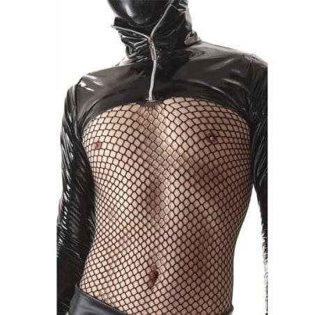 Veste avec col montant et fermeture éclair - Hauts pour travestis Veste avec col montant et fermeture éclair - Hauts pour travestis