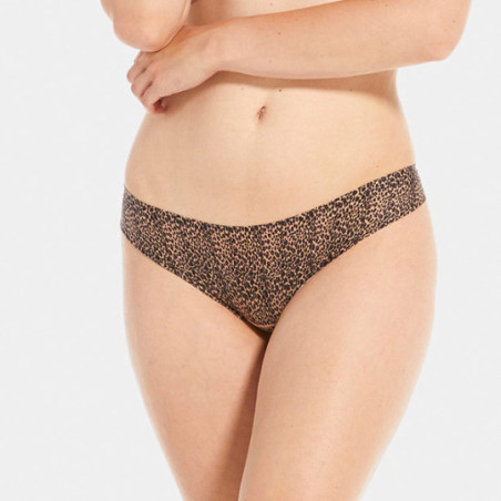 Leopard Mocha thongs - Panties & Thongs