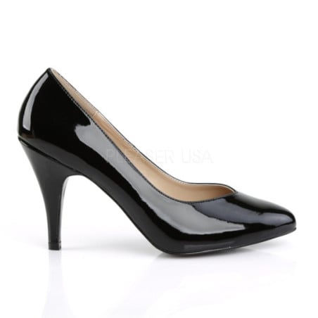 Escarpins noirs vernis - Escarpins grandes tailles pour travestis Escarpins noirs vernis - Escarpins grandes tailles pour travestis