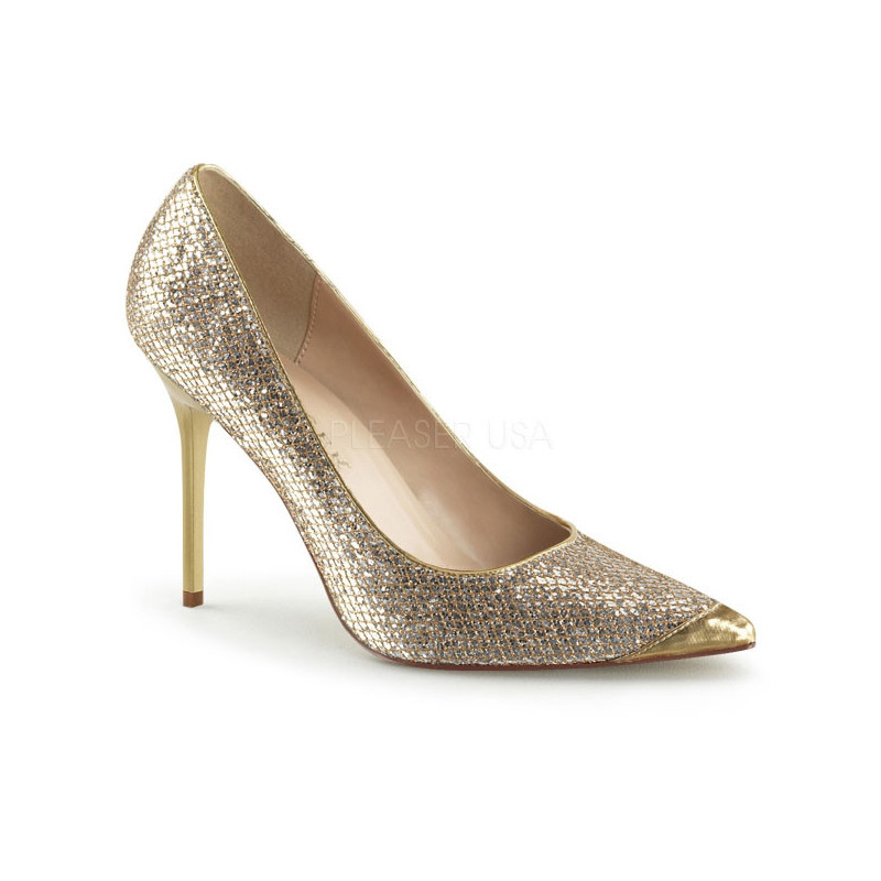 Gold pumps Rigazo