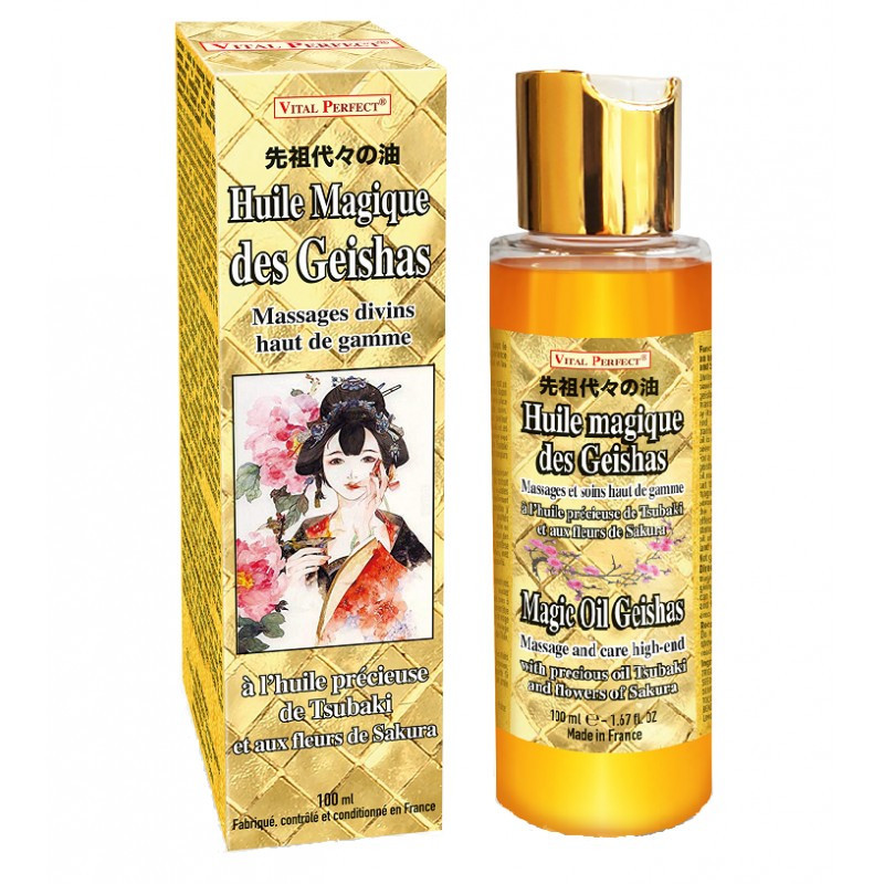 Geishas' Magic Oil - Erotic massage for cross-dressers