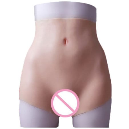 Silicone false vagina prosthesis high waist - Fake Vagina