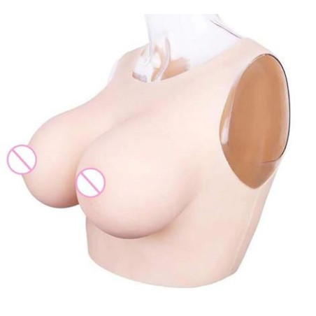 Silicone gel bust D cup - Silicone breast combinations