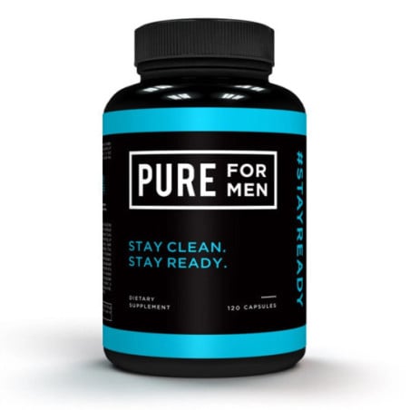 Pure for men Stay Clean Stay Ready (60 gélules) - Poires à lavement pour travestis